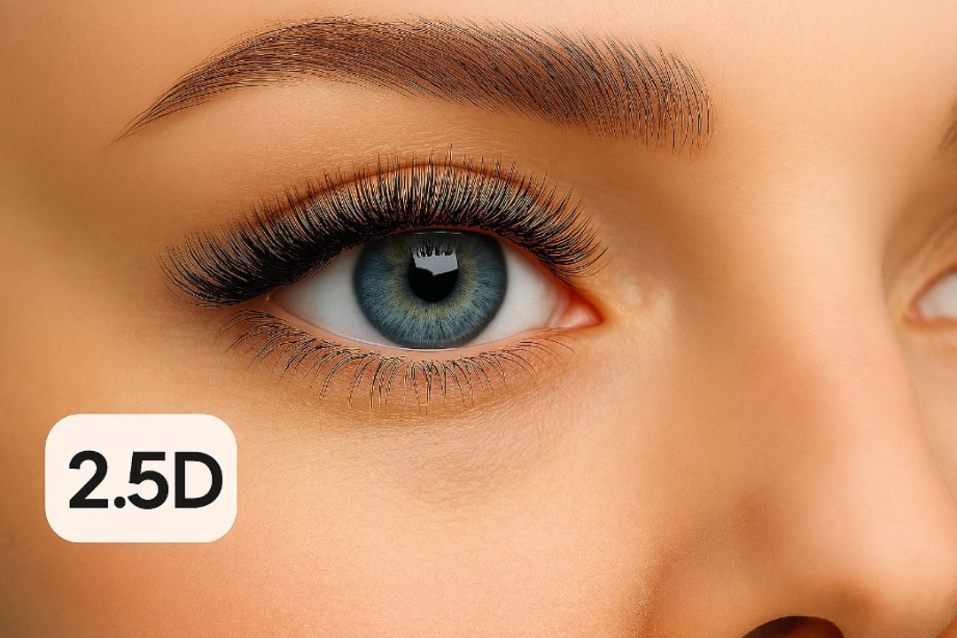 Наращивание ресниц 2,5D