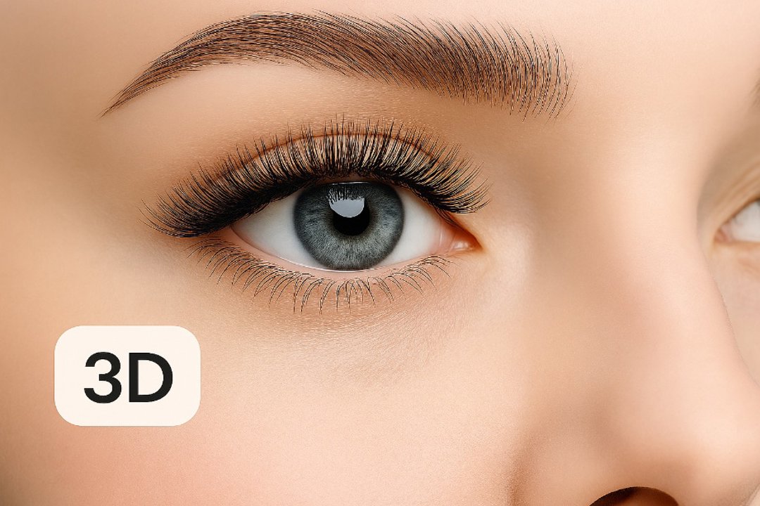 Наращивание ресниц 3D